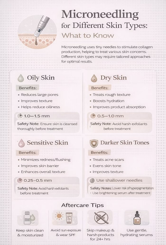 Key Benefits Of Microneedling Across Skin Types
