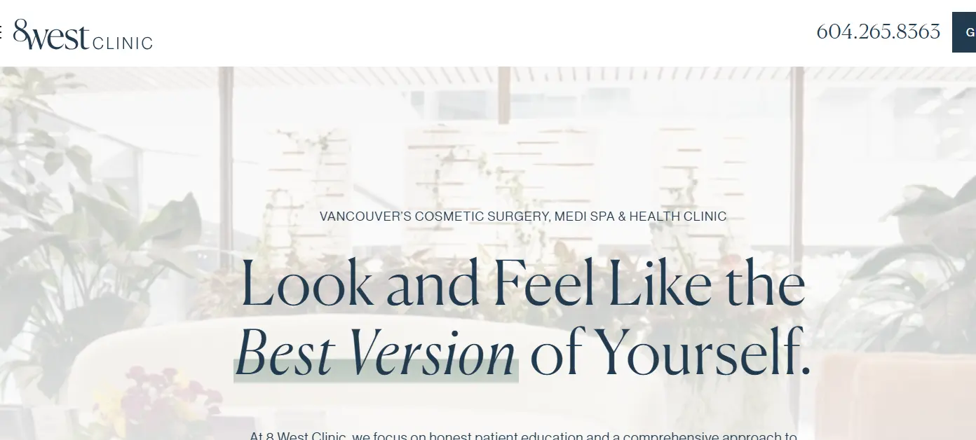 8 West Clinic Vancouver Botox and cosmetic surgery
