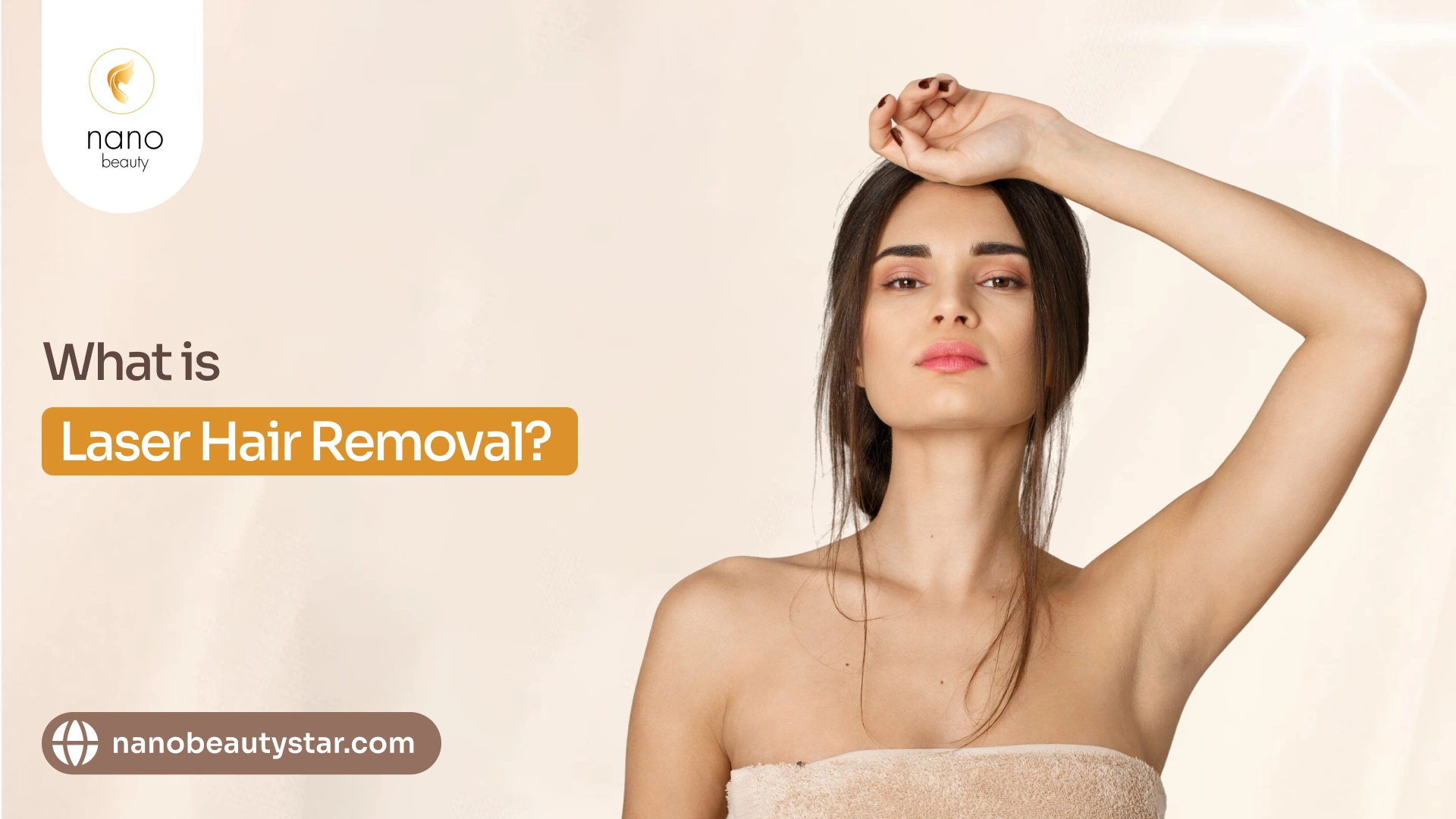 Hair removal laser treatment benefits and results.