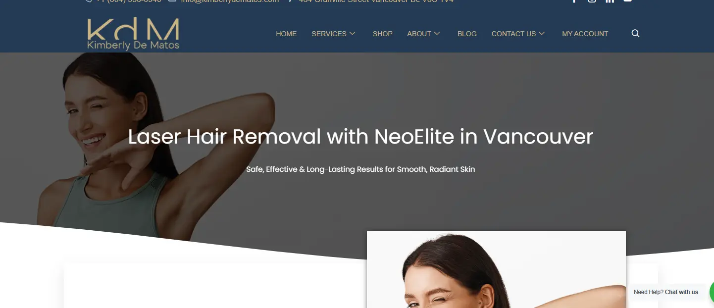 laser hair removal clinic vancouver services