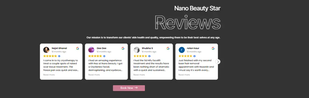 Nano Beauty Star best laser hair removal vancouver reviews