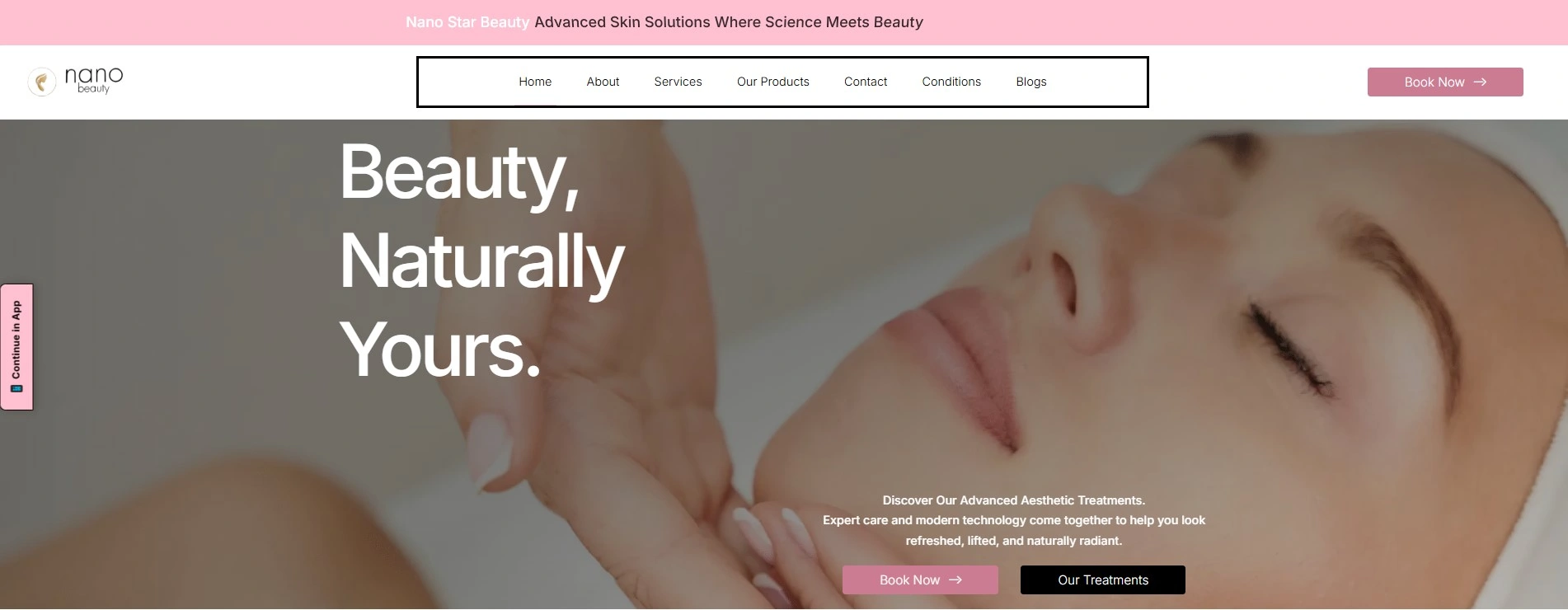 Micro needling radio frequency before and after results at Nano Beauty Star.