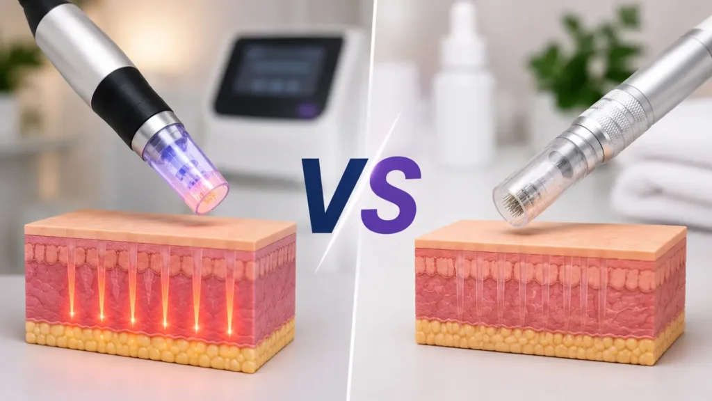 Secret RF vs microneedling differences.