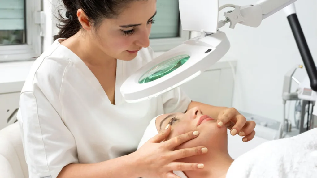 Secret rf vs vivace treatments for overall skin rejuvenation.