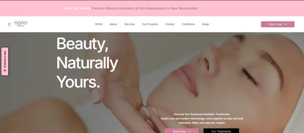 Secret rf microneedling cost in Vancouver at Nano Beauty Star.