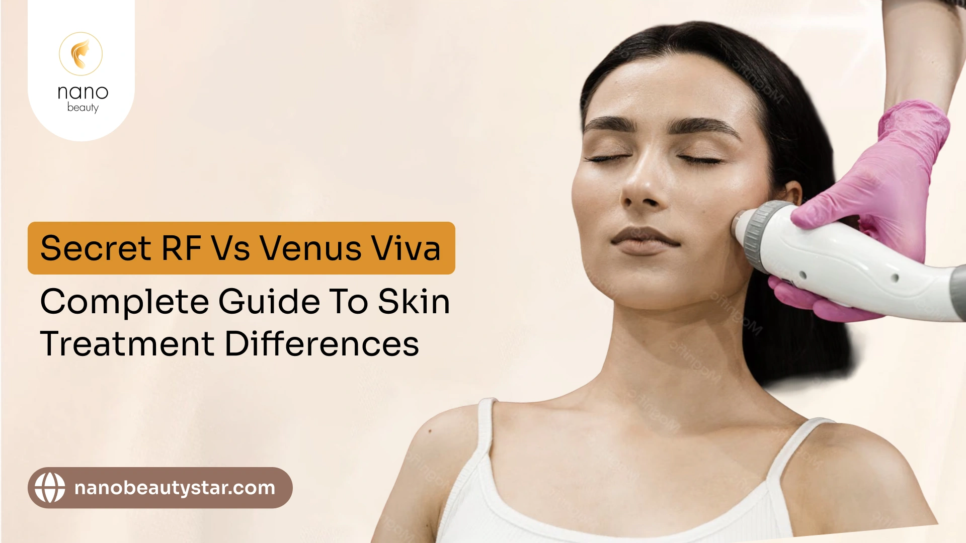 Secret RF vs Venus Viva skin treatment comparison guide.