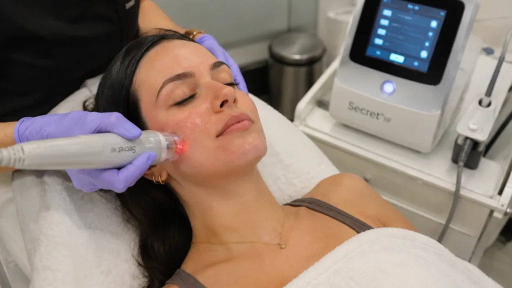 Sylfirm X vs Secret RF treatment comparison for safety concerns.