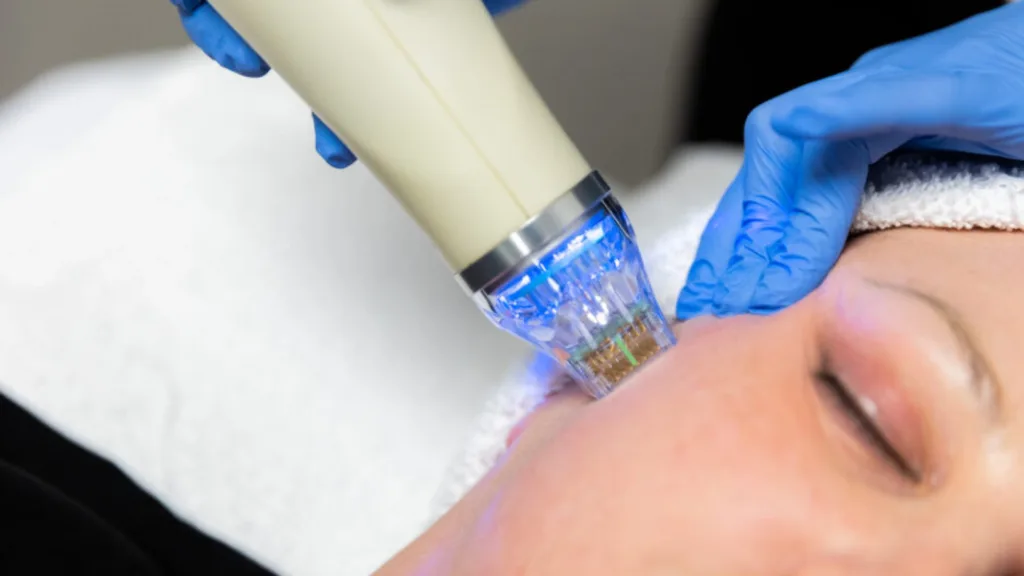 Secret Pro RF vs Secret RF treatment intensity comparison for skin rejuvenation. 