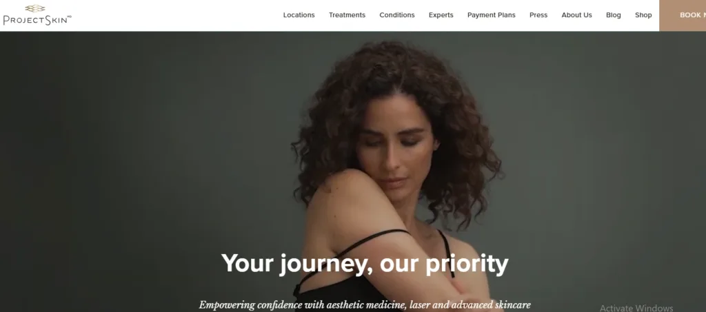 Best medi spa Vancouver treatment options at Project Skin MD. 