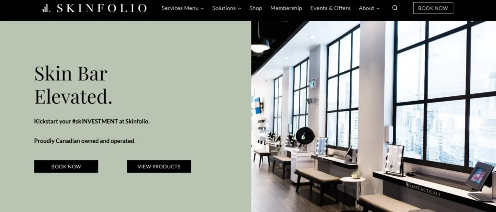 Skinfolio Medical Spa offers services as a medi spa downtown Vancouver. 