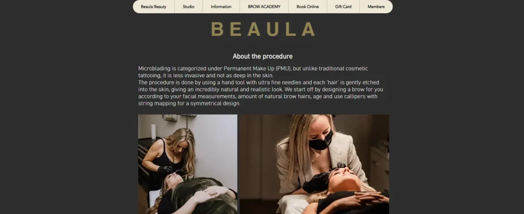 BEAULA - microblading on Vancouver Island.