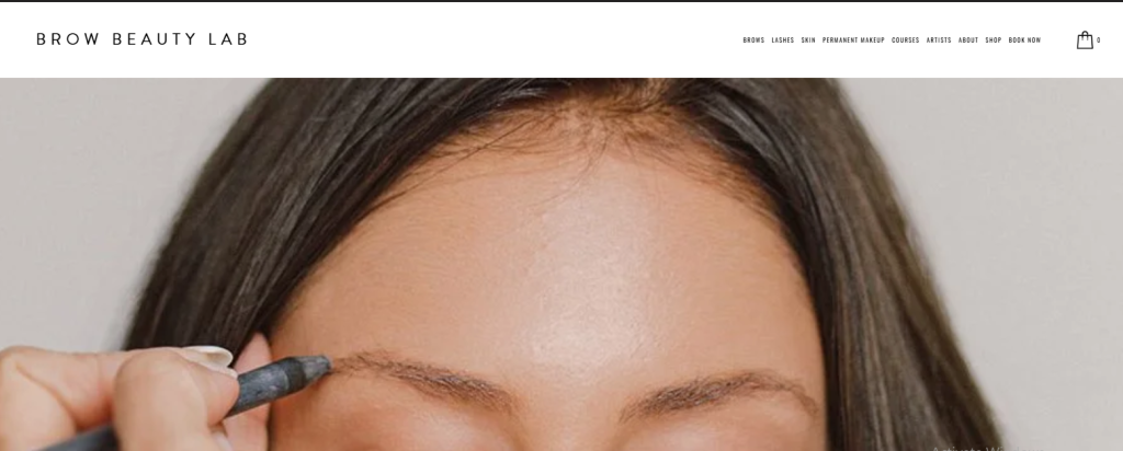 Brow Beauty Lab microblading in Vancouver.