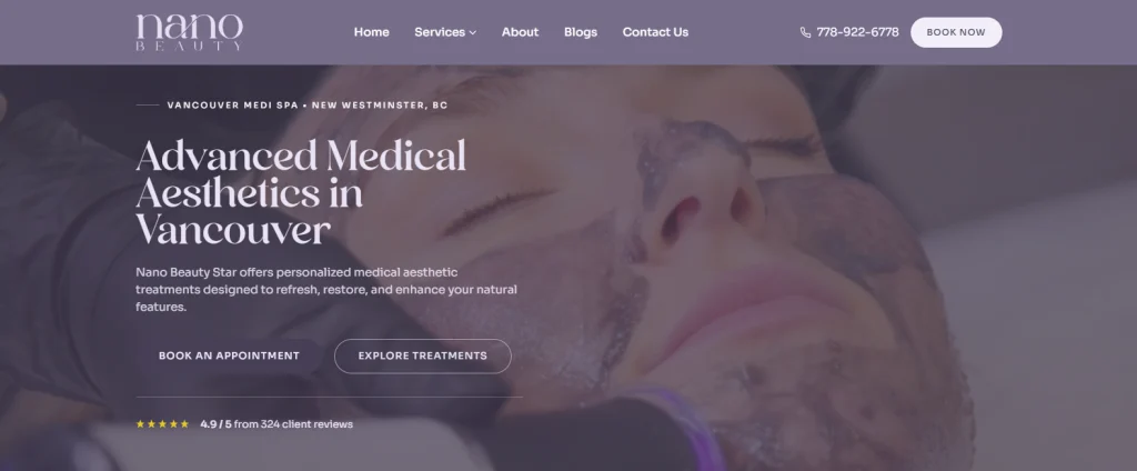 Cryotherapy treatment Vancouver.