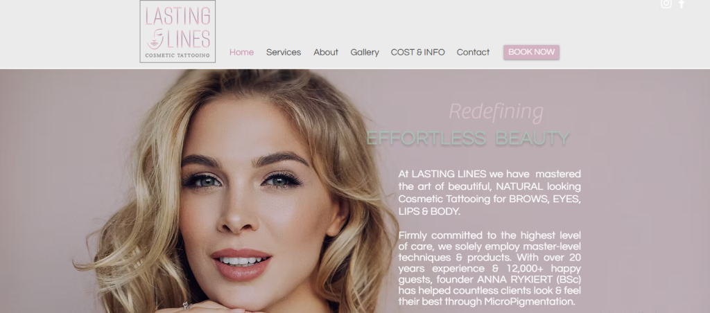 Lasting Lines microblading in Vancouver.