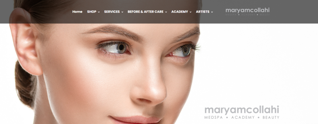 Maryam Collahi microblading in Vancouver.