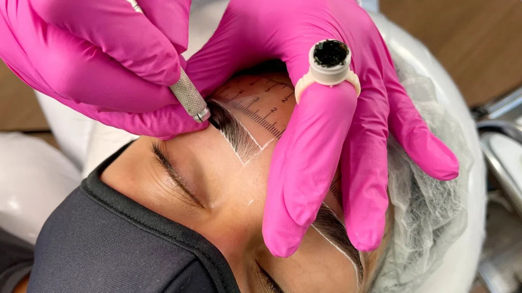 Microblading clinics in Vancouver Island selection.