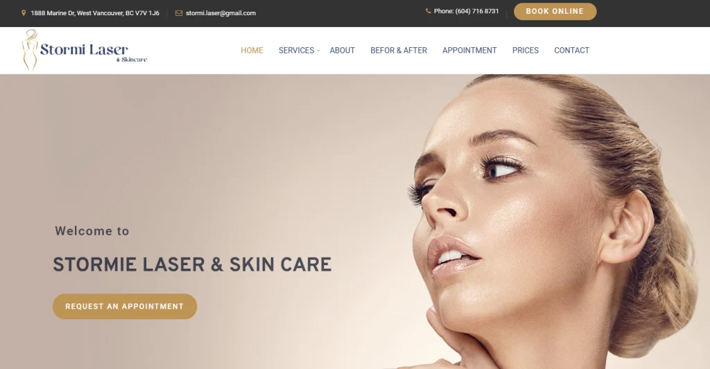 Stormi Laser MD - laser hair removal West Vancouver BC.