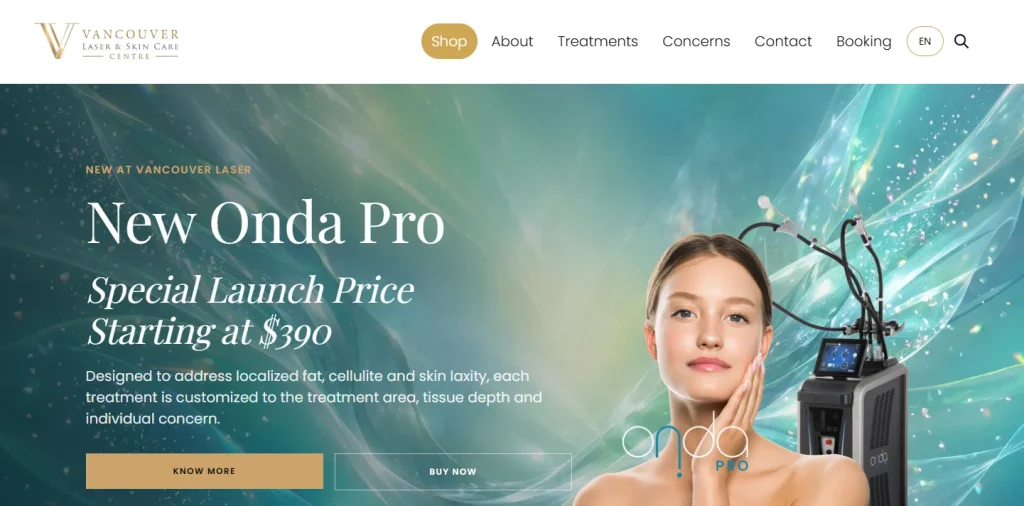 Vancouver Laser & Skincare Centre - best place for laser hair removal in Vancouver.